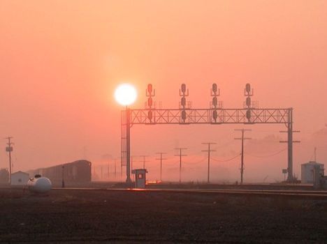 CN's Tunnel Yard at Sunrise [Dan Meinhard]